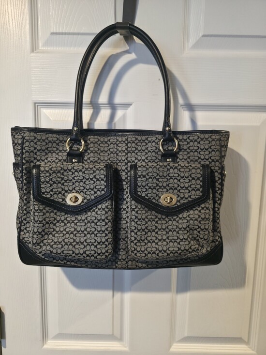Coach Handbags - Coach Soho Y2k Black Dual Turnlock  Business Bag ‼️Nwot RARE‼️